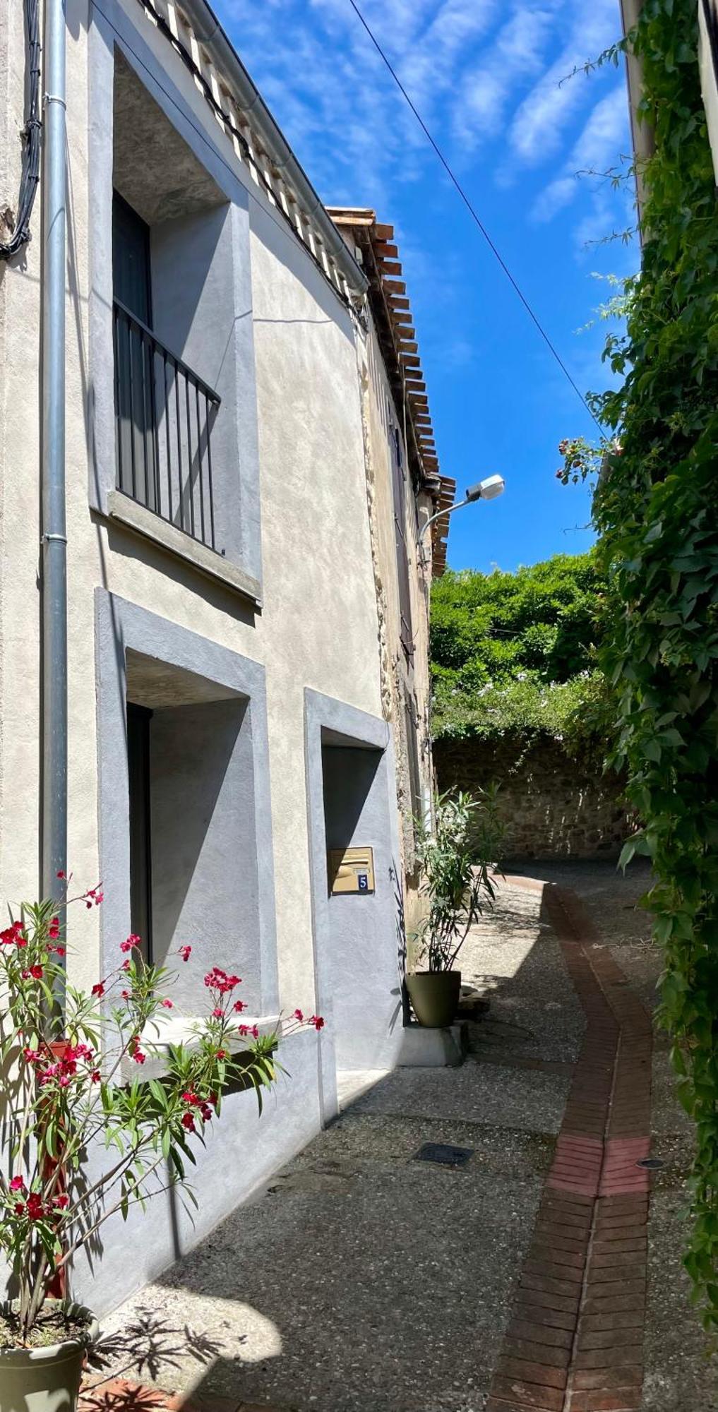 Villa Entre Deux Rivieres à Montolieu Extérieur photo